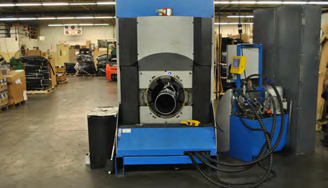 Techmaflex PES-500 Large Bore Hose Assembly Machine