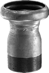 Irri-Loc Female End Coupling with EPDM Gasket and Male NPT Thread