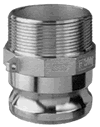 Part F Male Adapter x Male NPT - 316 Stainless Steel