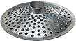 Top Hole Zinc Plated Steel Strainer