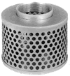 Round Hole Steel Strainers - Zinc Plated