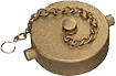 Brass Cap with Chain - Brass