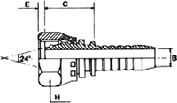 Metric Swivel Female Light Series DKL/DKOL