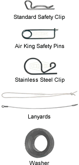 Dixon Air King  Accessories
