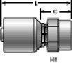 Gates MegaCrimp Female Pipe