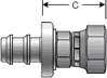 Gates Lock-On Female Pipe Swivel