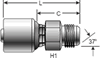 Gates Male JIC 37° Flare GLP