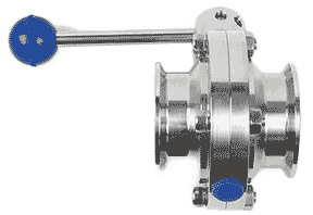 Butterfly Valve With Clamp Ends