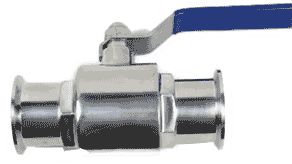 Ball Valve With Clamp Ends