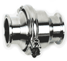 Check Valve With Clamp Ends
