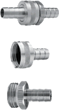 Dixon Short Shank GHT Fitting with Round Nut