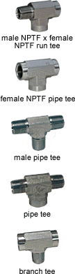 Dixon Hydraulic Pipe Tees