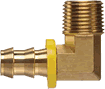 Male Pipe 90 Degree Elbow (NPTF Threads) - Brass