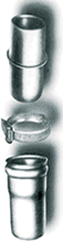 Kroy Galvanized Circle Lock Coupler Set
