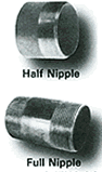 Kroy Black Steel Half and Full Nipples