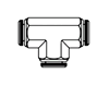Tompkins / 264PP Tube Union Tee