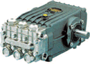 Triplex Plunger Pump Solid Shaft 20 mm bore / 12 mm stroke