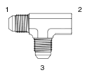 Tompkins / 2606 JIC to Pipe Run Tee