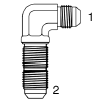 Tompkins / 2701 JIC Bulkhead Union Elbow 90 Degree