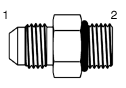 Tompkins / RST6400 JIC to O-Ring with Restrictor