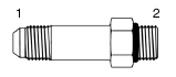 Tompkins / 6400-L JIC to O-Ring Long