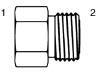 Tompkins / FF403 Braze-On ORFS Connector