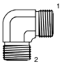 Tompkins / FF2500 ORFS Union Elbow 90 Degree