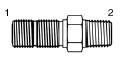 Tompkins / FF2706 ORFS to Pipe Bulkhead