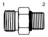 Tompkins / FF6400 ORFS to O-Ring