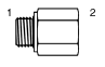 Tompkins / 3455 BSPP to Pipe