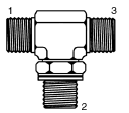 Tompkins / 3858 BSPP Adjustable Branch Tee