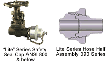OPW Hiltap SaVD Lite Gate Valve 390 Series - Safe Vent & Drain Safety Seal Cap/Hose Half