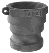 Part A Male Adapter x Female NPT - Polypropylene