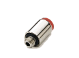 Male Connector 10-32 – Nickel Plated Brass