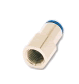 Female Connector – Nickel Plated Brass