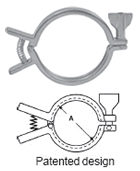 Single Pin Squeeze Clamps - 13MHHM-Q