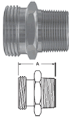 Threaded Bevel Seat x Male NPT Adapters - 21