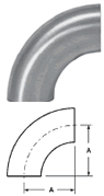 90° Weld Elbows - B2WCL