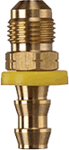 Male SAE 45 Degree Flare (UNF Threads) - Brass