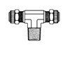 Tompkins / 272P Tube to Pipe Branch Tee