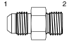 Tompkins / 3820 JIC to BSPP Dual Port