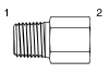 Tompkins / 3545 BSPT to BSPP