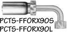 SAE 100R8 - Swage PCTS Couplings. PCTS permanent