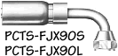 SAE 100R7 - Swage PCTS Couplings. PCTS permanent