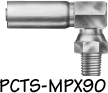 SAE 100R8 - Swage PCTS Couplings. PCTS permanent