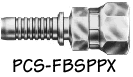 SAE 100R15 - Permanent PCS Stems and Ferrules for -6 and -8