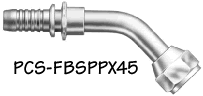 SAE 100R15 - Permanent PCS Stems and Ferrules for -6 and -8