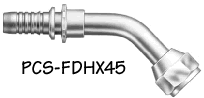 SAE 100R15 - Permanent PCS Stems and Ferrules for -6 and -8