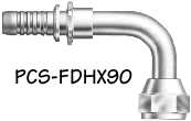 SAE 100R15 - Permanent PCS Stems and Ferrules for -6 and -8