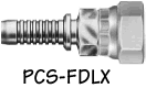 SAE 100R15 - Permanent PCS Stems and Ferrules for -6 and -8